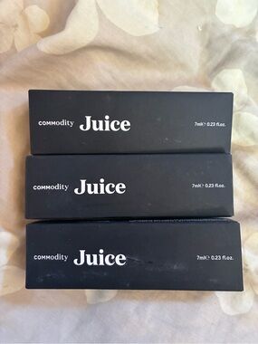 3 X Commodity Juice Expressive Eáu de Pàrfum Travel Spray 7ml